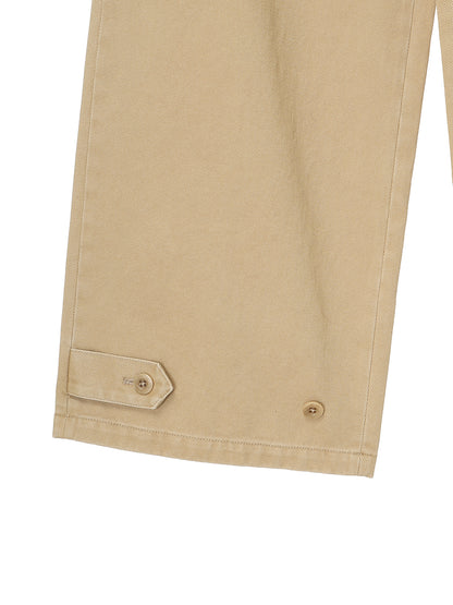 vintage washed chino trousers