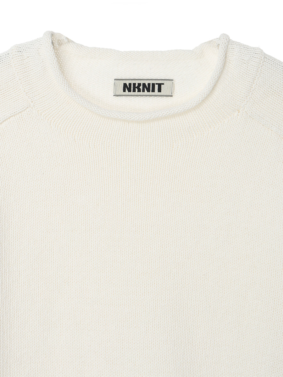 N logo roll-neck KNIT