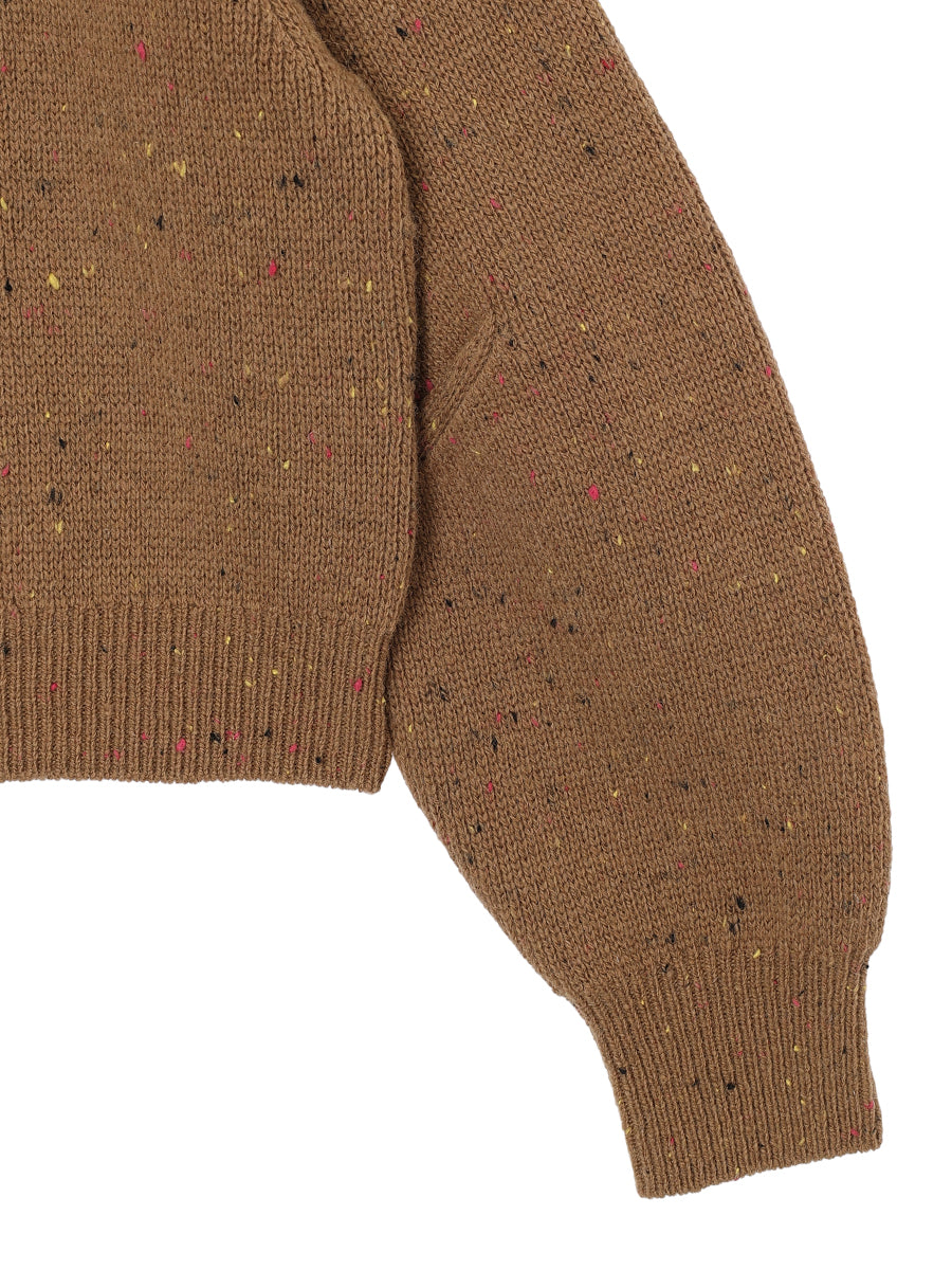 bent elbow wool KNIT