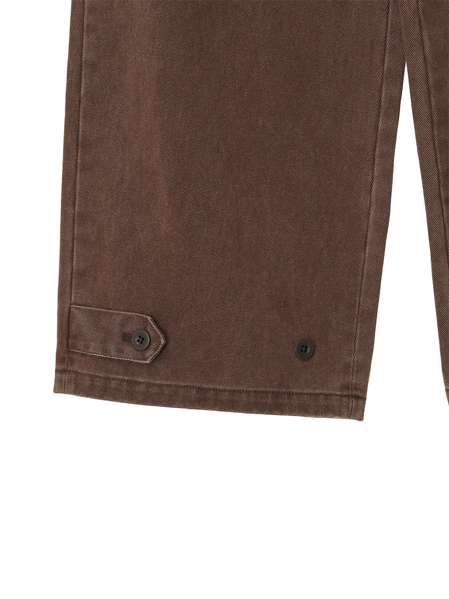 vintage washed chino trousers