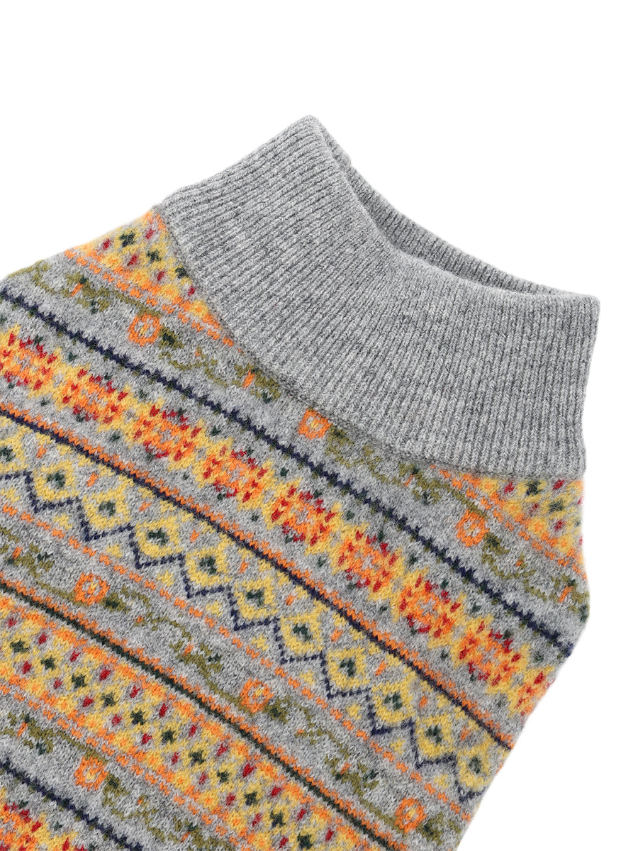 jacquard pattern dog KNIT