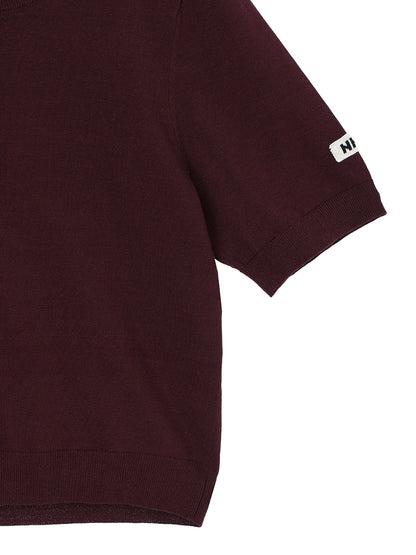 cotton/acetate KNIT t-shirt（mini)