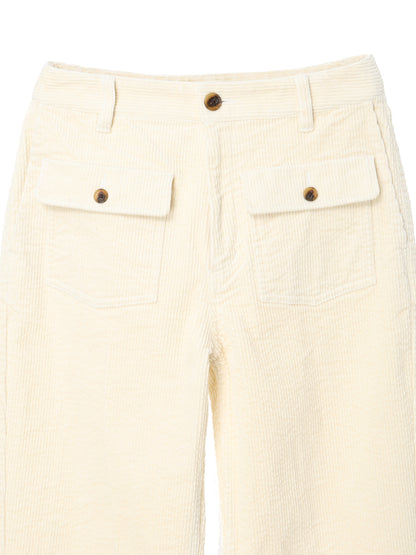 corduroy front pocket pants