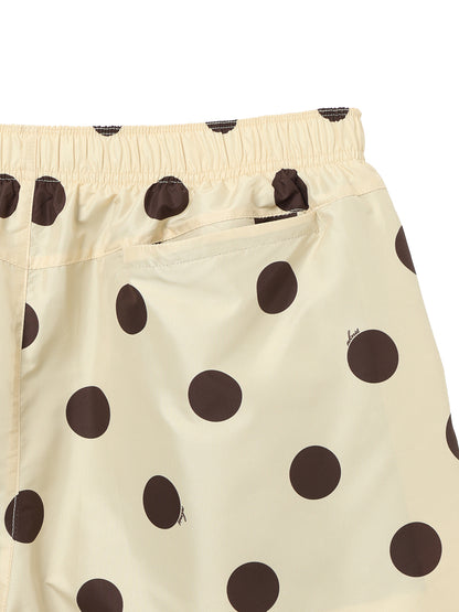dot swim shorts