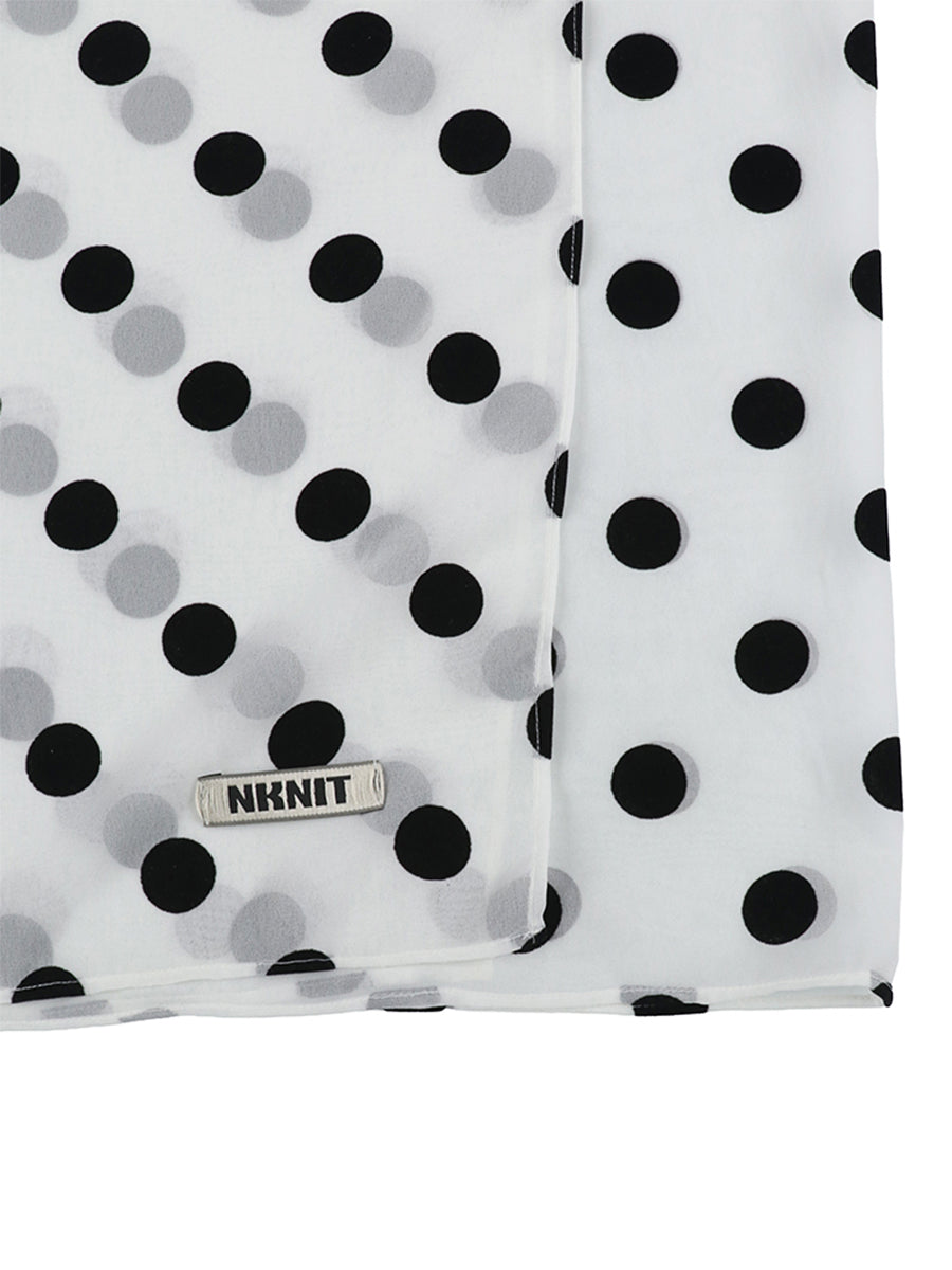 dot wrap skirt – NKNIT