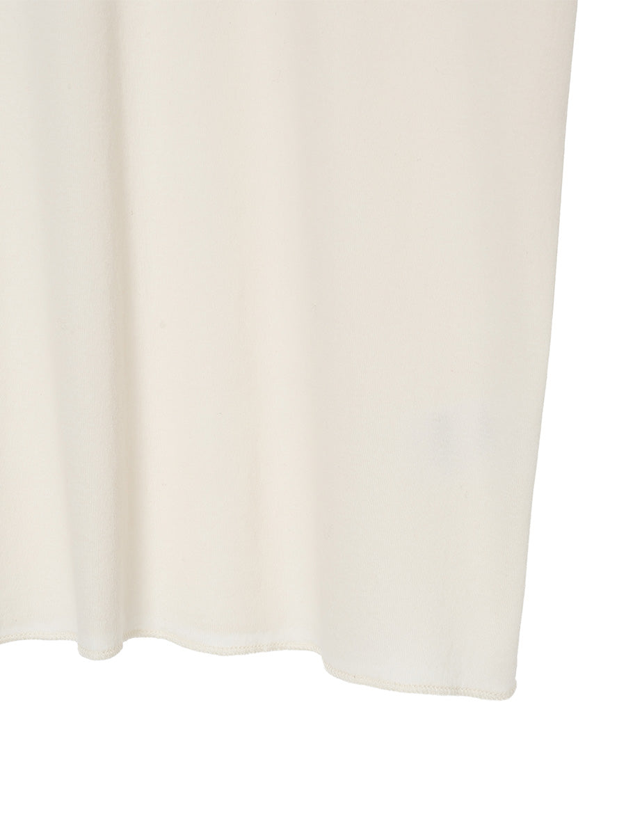 cotton/cashmere feathery T-shirt (big)