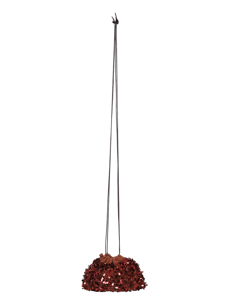 spangle KNIT mini bag