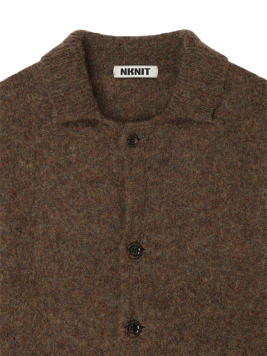 felting  KNIT shaped jacket