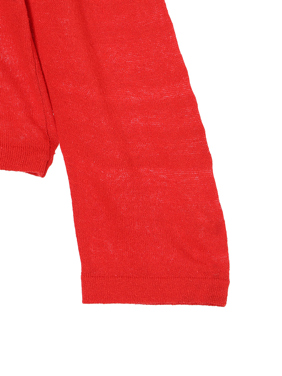 100% silk long sleeve KNIT