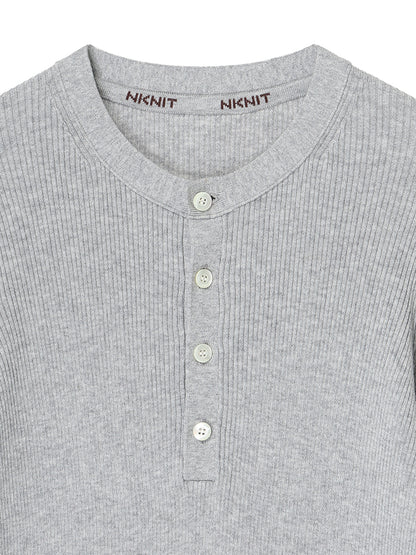 cotton henley KNIT