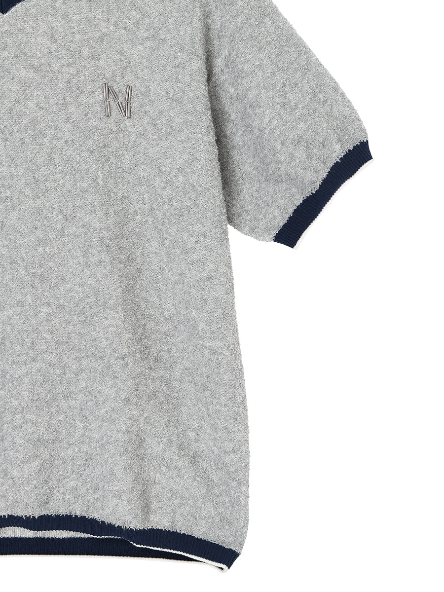 beads logo pile KNIT