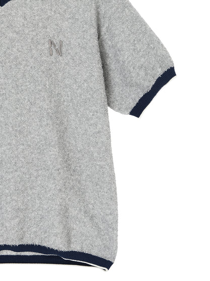 beads logo pile KNIT