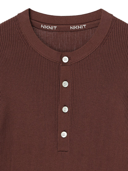 cotton henley KNIT