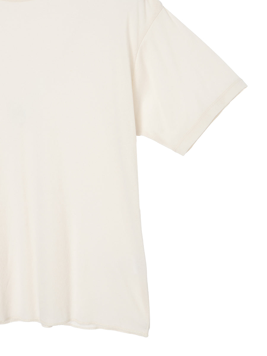 cotton/cashmere feathery T-shirt (small)