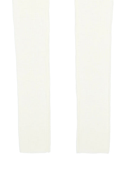 sheer rib KNIT leggings