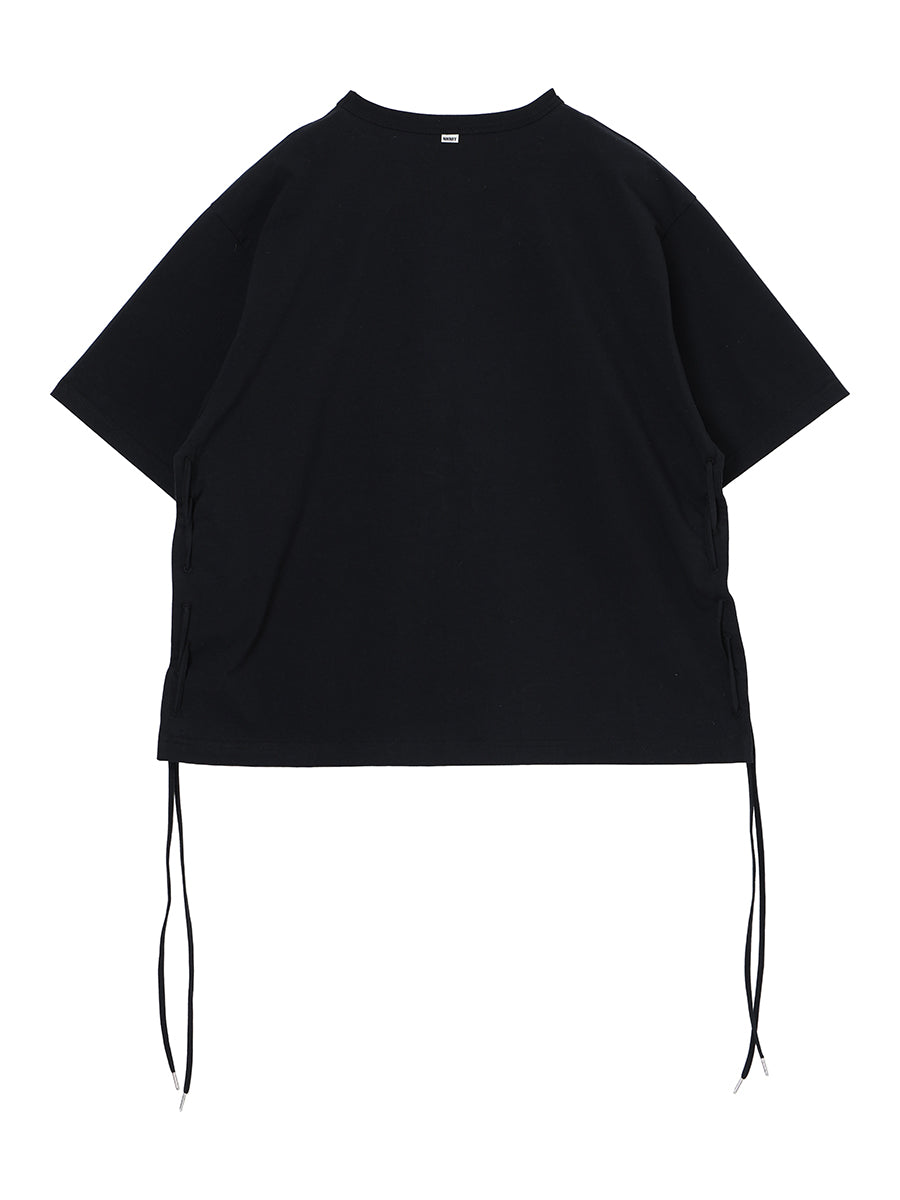 lace up t-shirt – NKNIT