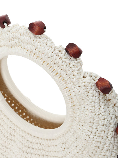 circle KNIT bag (small）