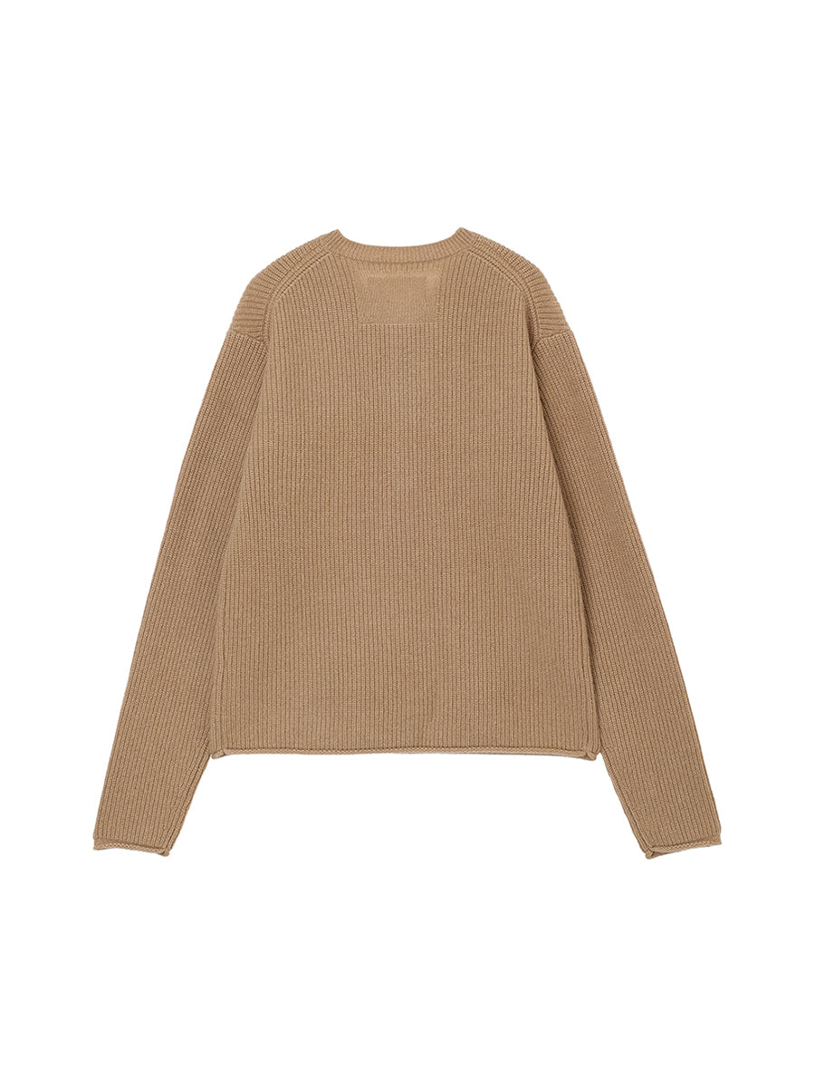 cashmere henley KNIT【large】