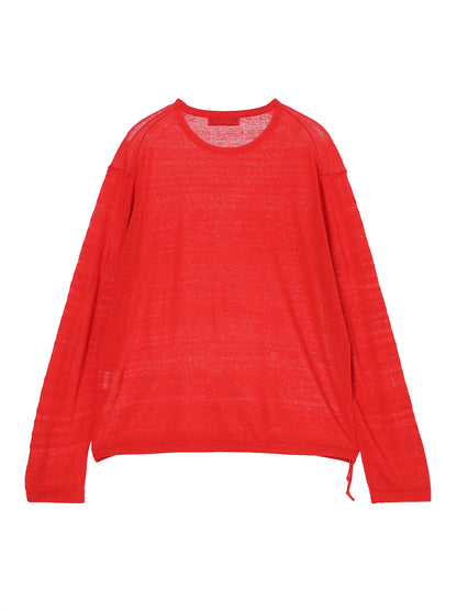 100% silk long sleeve KNIT