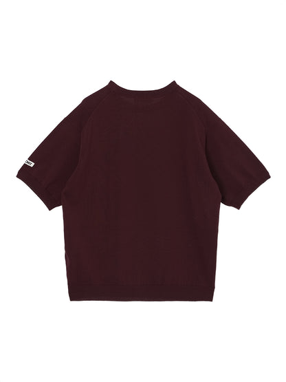 cotton/acetate KNIT t-shirt（large)