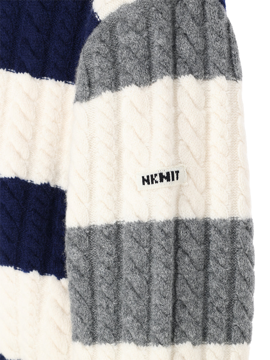 wool cable KNIT