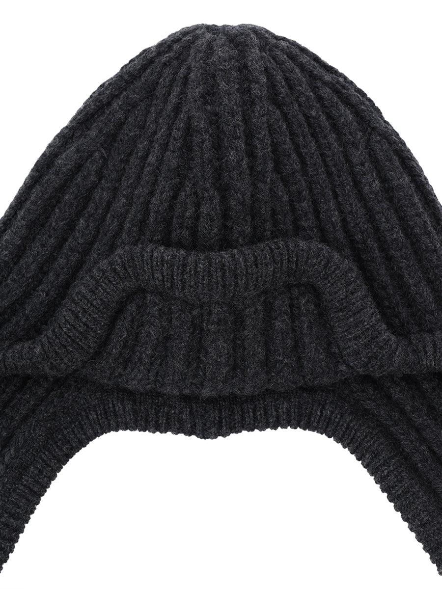 earflap KNIT beanie