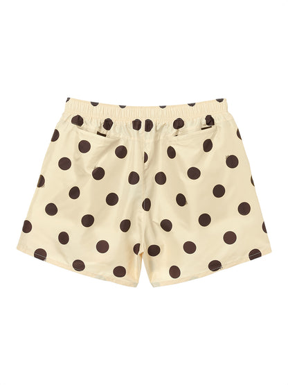 dot swim shorts