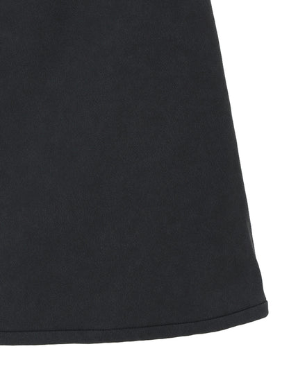 faux suede mini dress