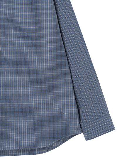 oversized checkered shirt