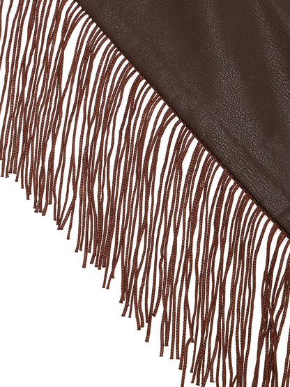 triangle fringe scarf