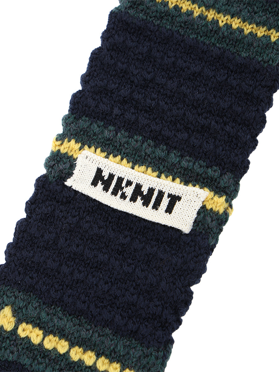striped KNIT tie