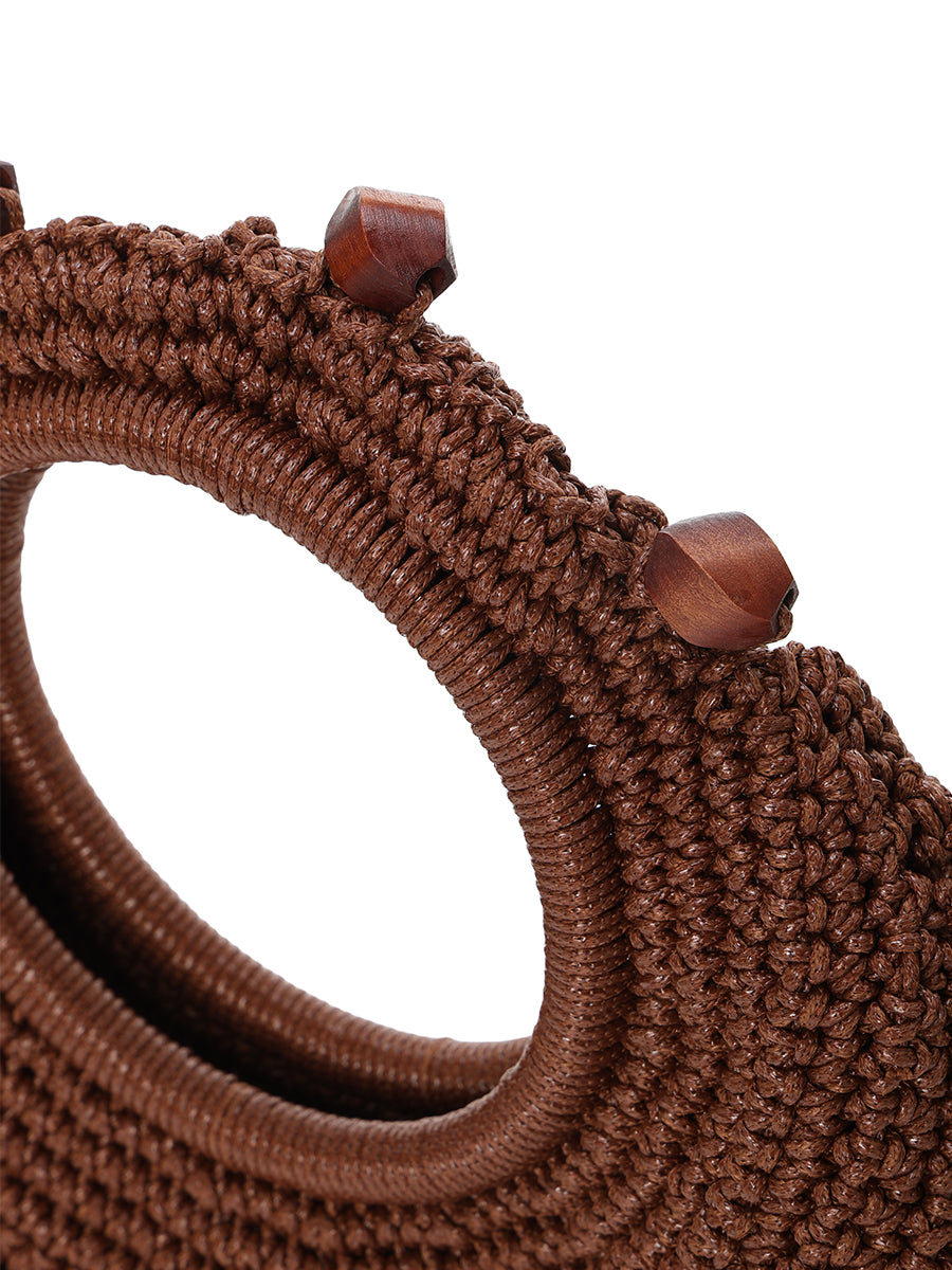 circle KNIT bag (small）