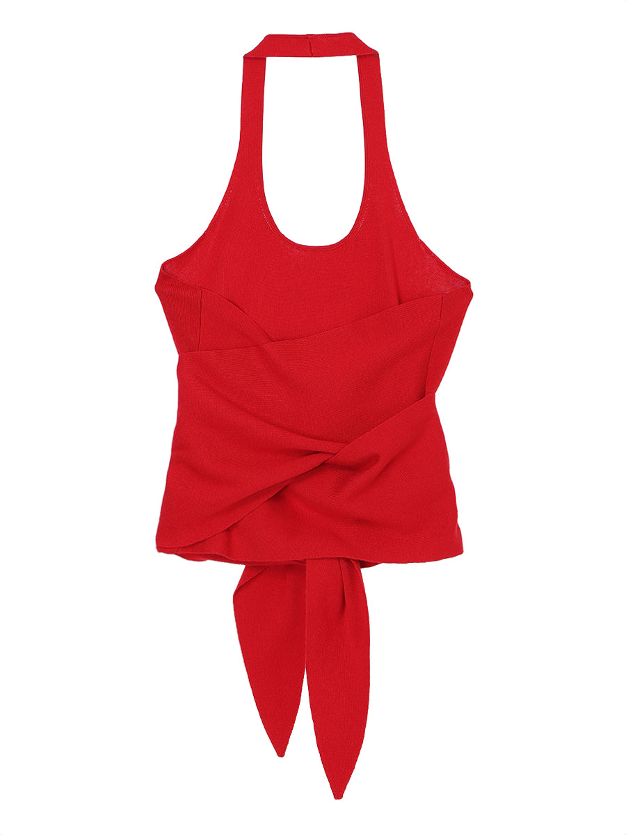 tie KNIT vest – NKNIT