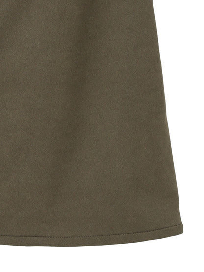 faux suede mini dress