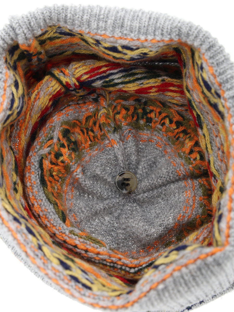 jacquard pattern KNIT beanie