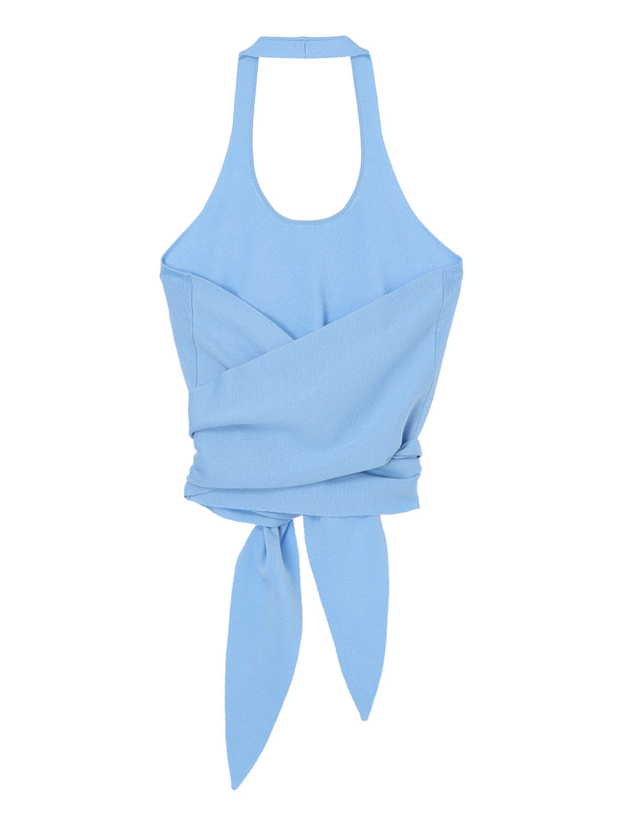 tie KNIT vest – NKNIT