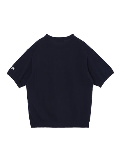 cotton/acetate KNIT t-shirt（large)