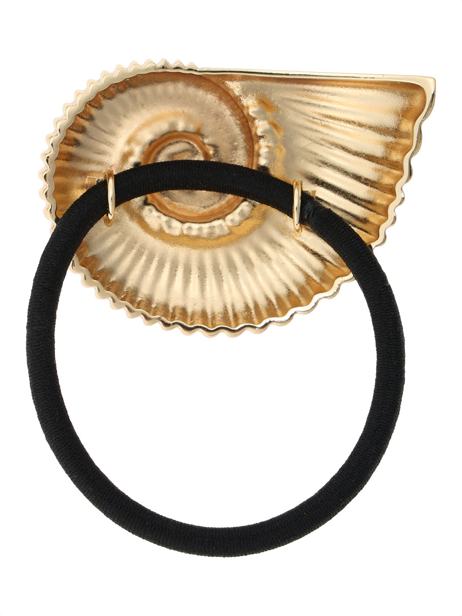 shell logo hair tie