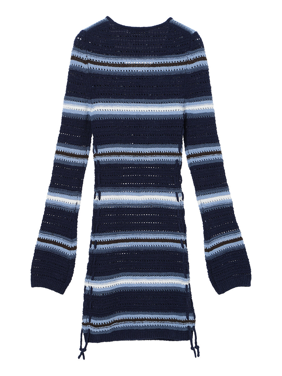 NKNIT mesh KNIT mini dress ホワイト mesh KNIT mini dress – NKNIT