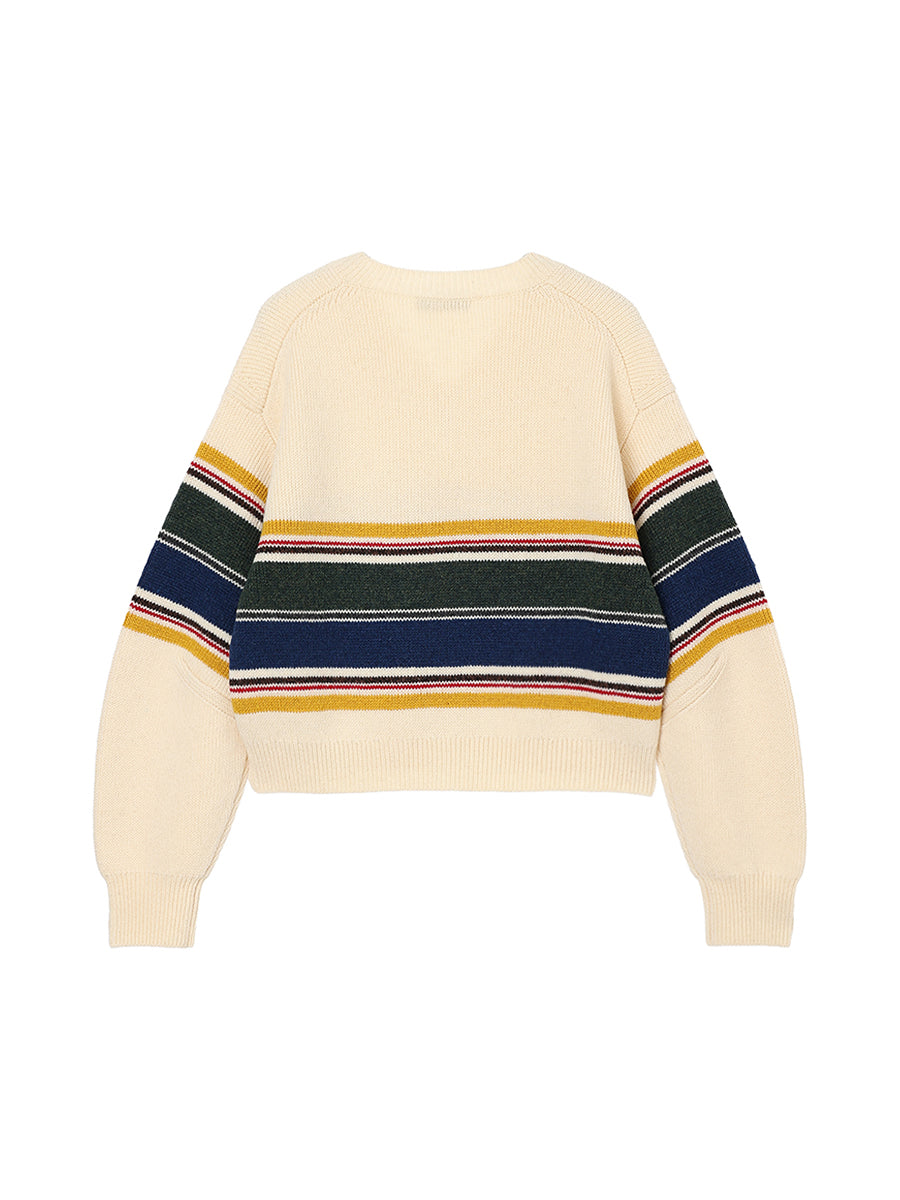 bent elbow wool KNIT