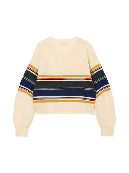 bent elbow wool KNIT