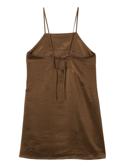 apron mini dress