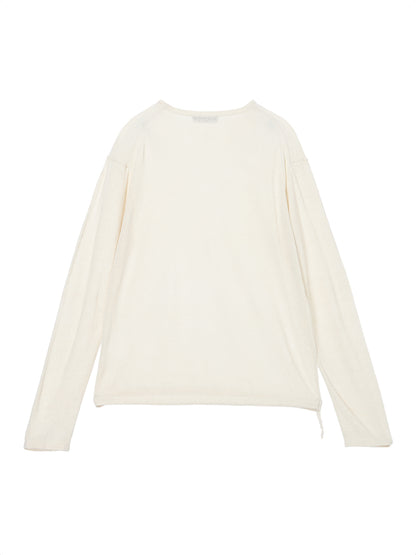100% silk long sleeve KNIT