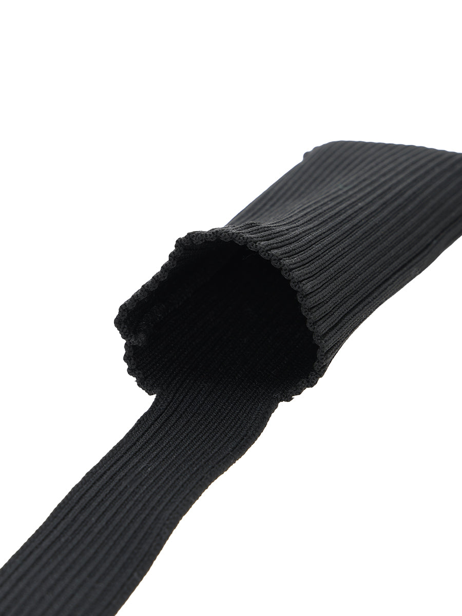 stretchy rib KNIT multi bag