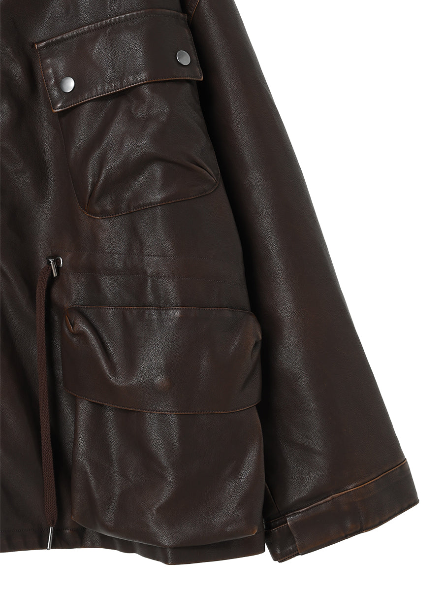 washed field jacket