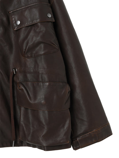 washed field jacket