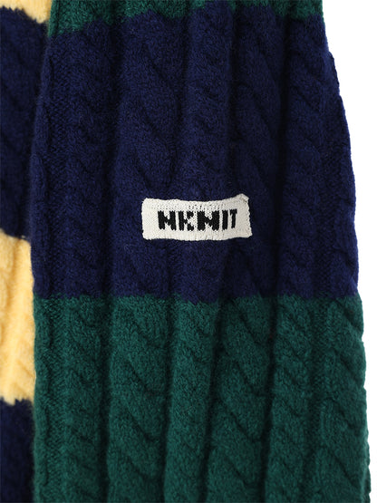 wool cable KNIT