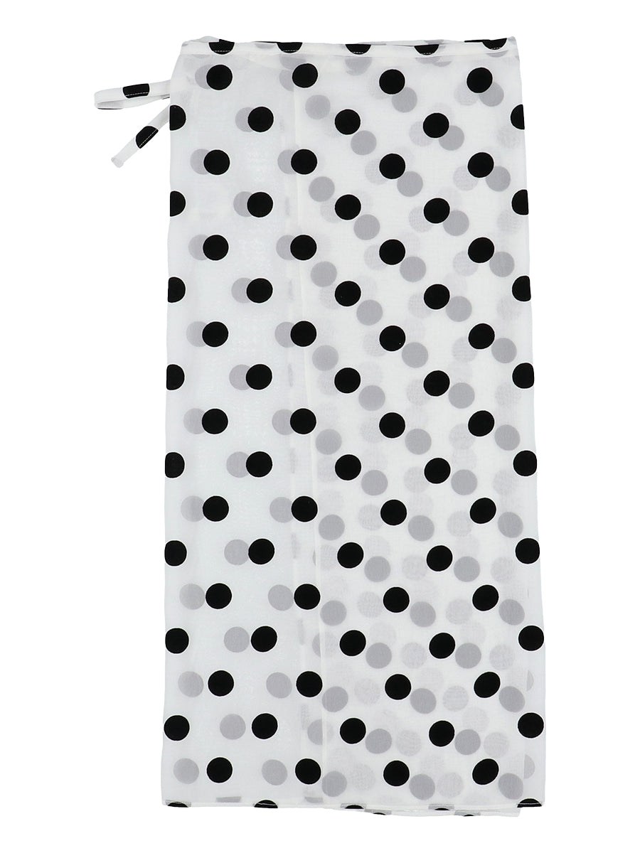 dot wrap skirt – NKNIT