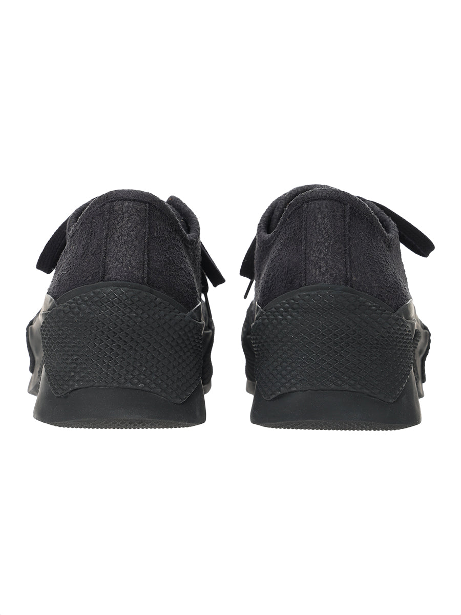 NKNIT×PARABOLOÏDE lace up platform shoes