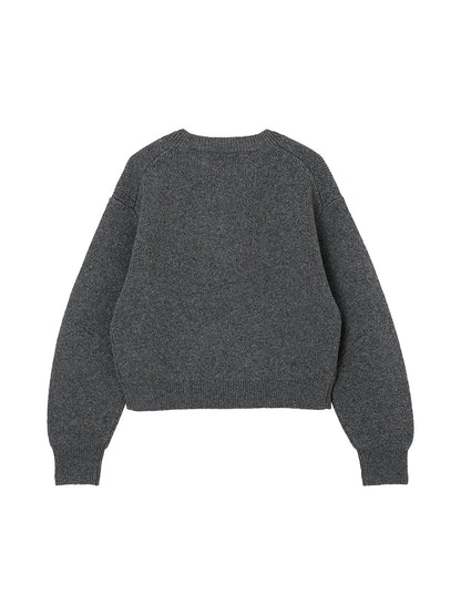 bent elbow wool KNIT